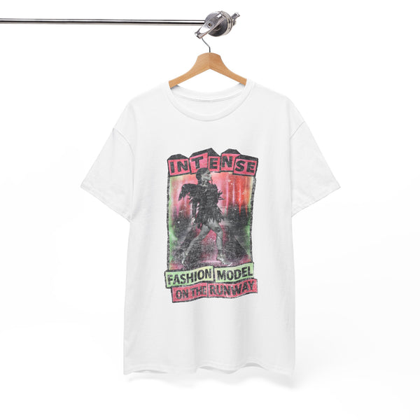 Intense Fashion Model On The Runway Tee