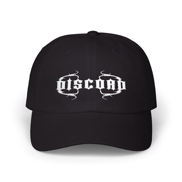 Discord Addams Embroidered Logo Cap