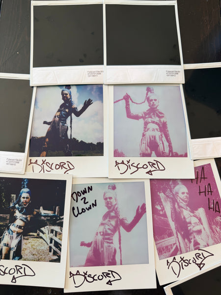 Wholesome to Folsom signed Folsom Polaroid