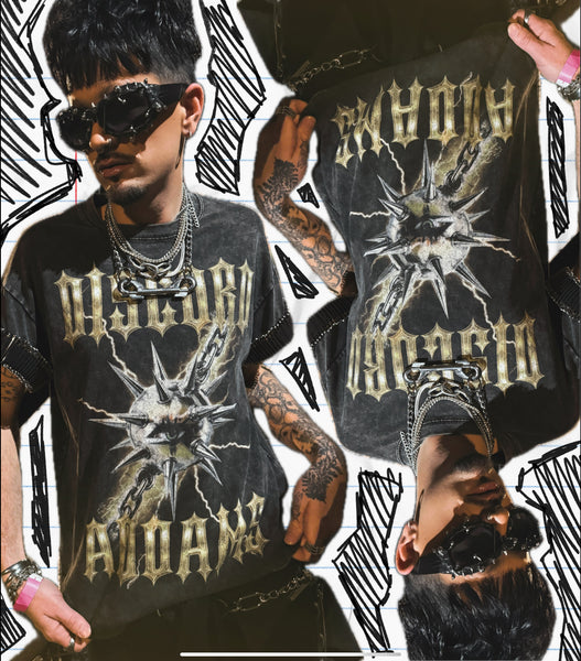 Discord Addams Mace Oversized T-Shirt