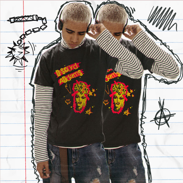 Discord Addams Punk T-Shirt