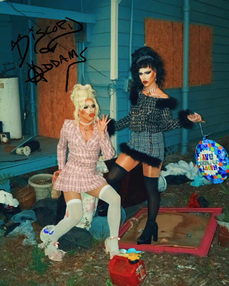 Discord Makeover Signed Poster. 8x10