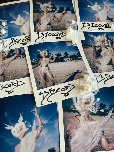 Be Not Afraid Polaroid with Outfit Scrap - SIGNED